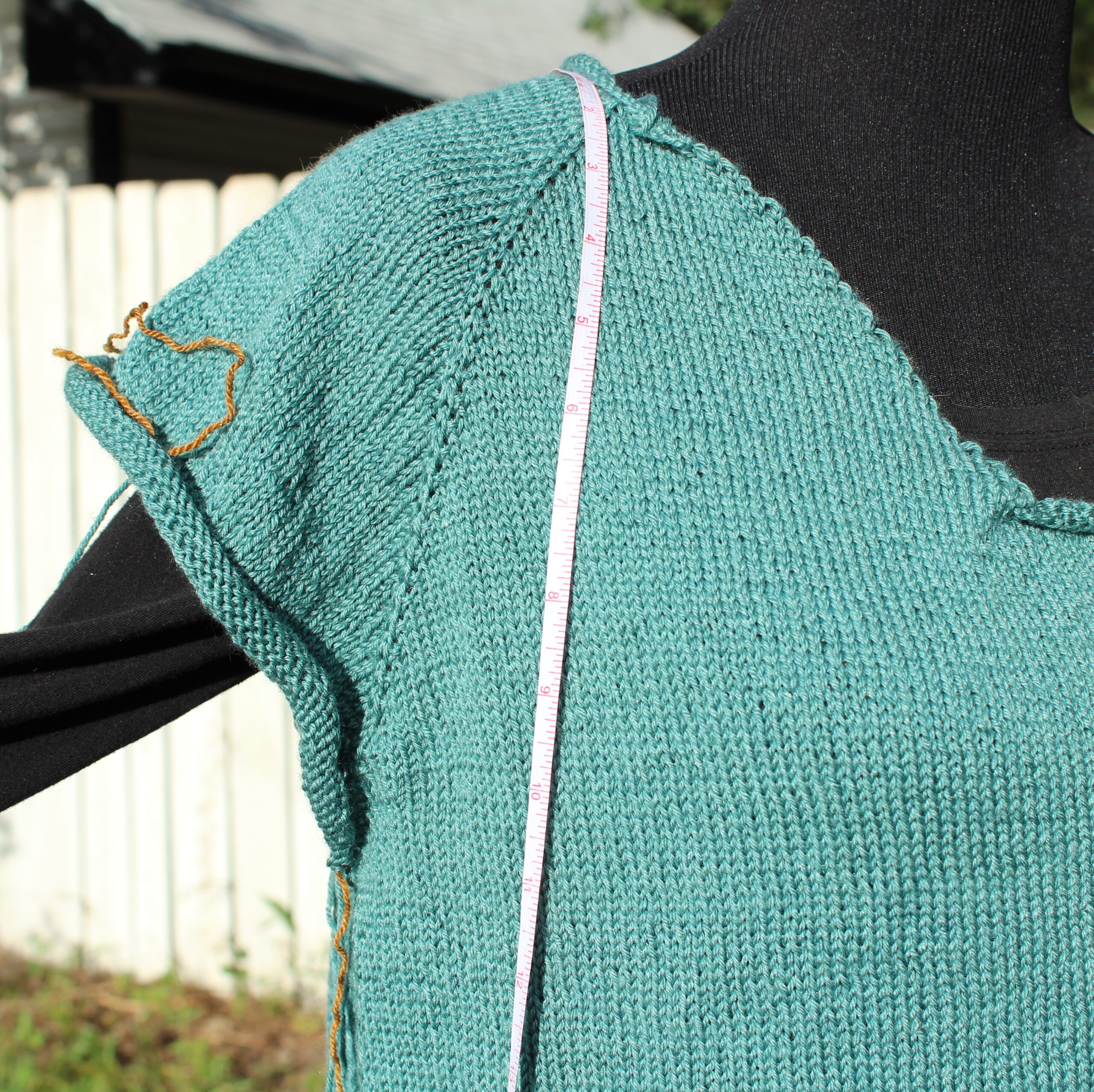 Tutorial: Measuring the Upper Body of a Top-Down Sweater